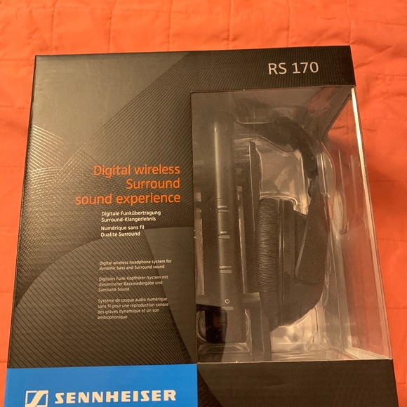 Sennheiser Digital Wireless Surround Sound Headphones RS170